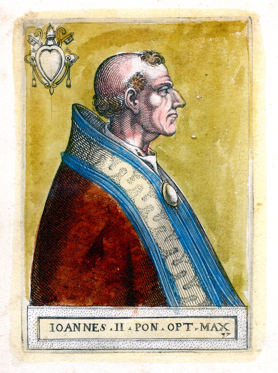 János pápa d535, c19. század alkotó: Unbekannt