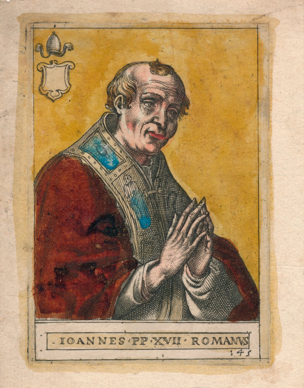 János pápa XVII. alkotó: Unbekannt