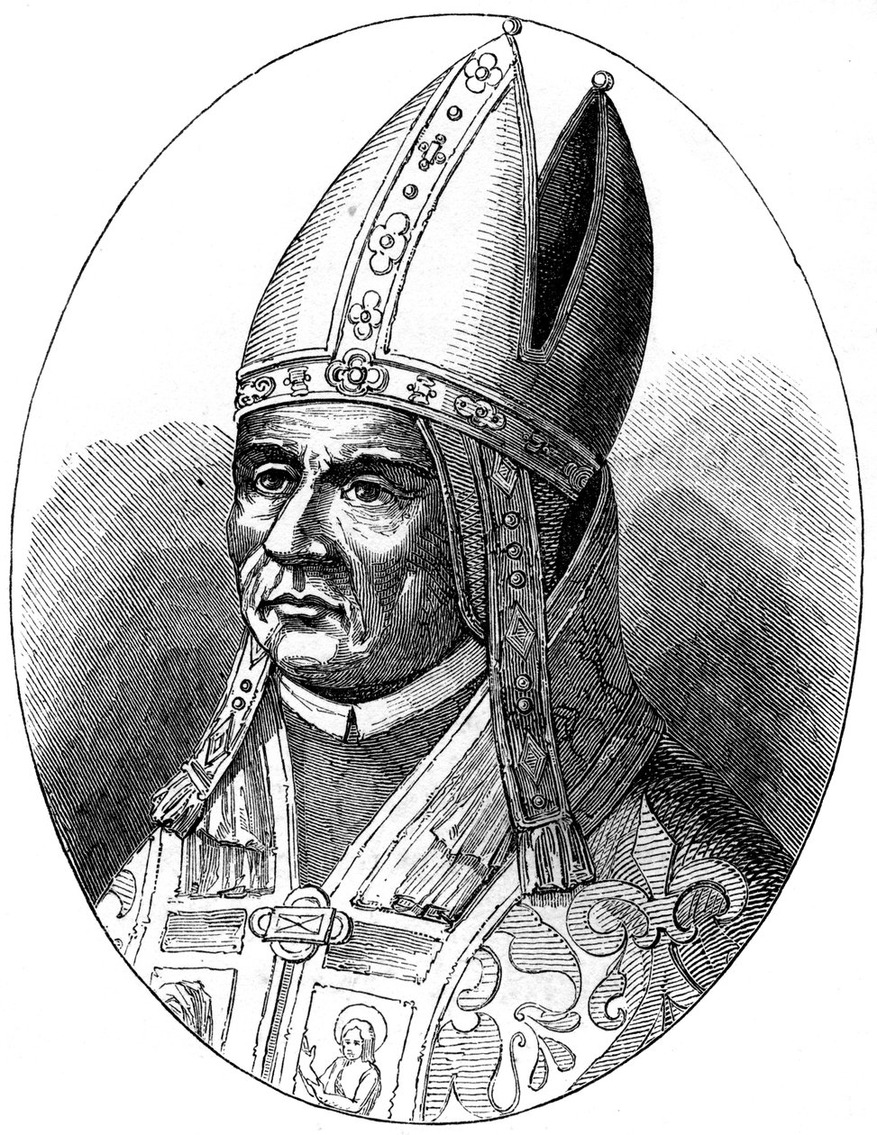 I. Szilveszter pápa d335, 1849 alkotó: Unbekannt