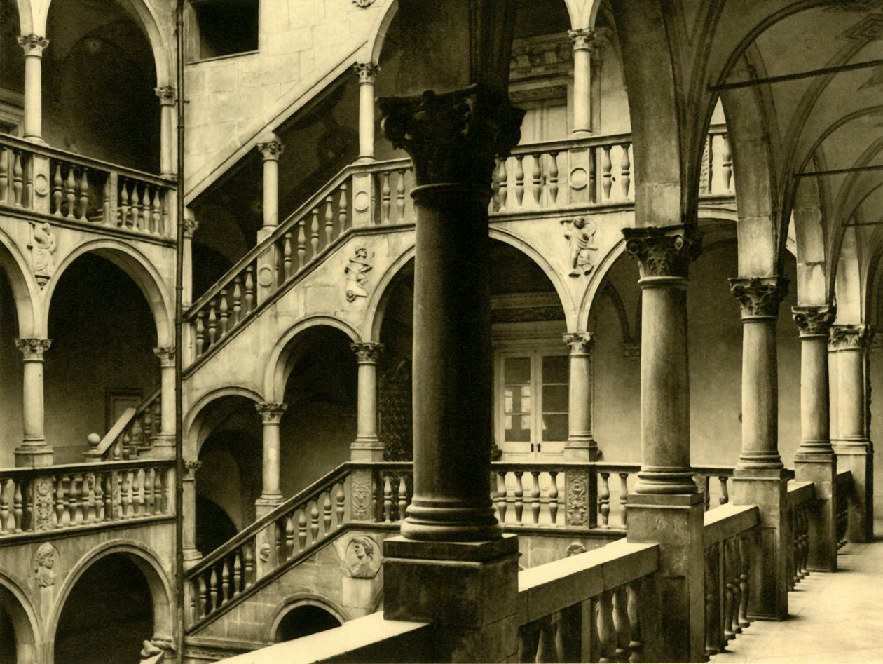 Porcia kastély, Spittal an der Drau, Karintia, Ausztria, c1935. alkotó: Unbekannt