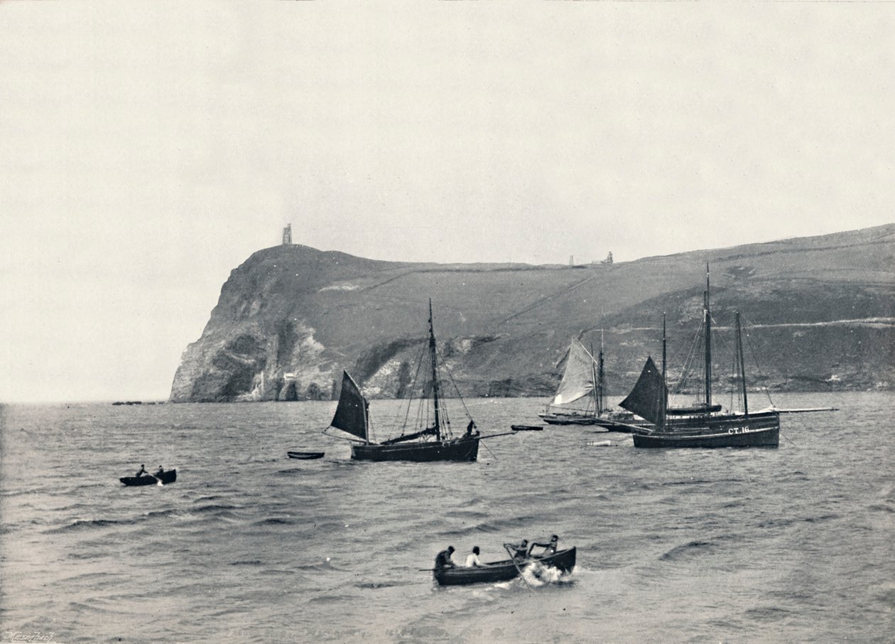 Port Erin – Bradda Head, a Milner-toronnyal, 1895 alkotó: Unbekannt