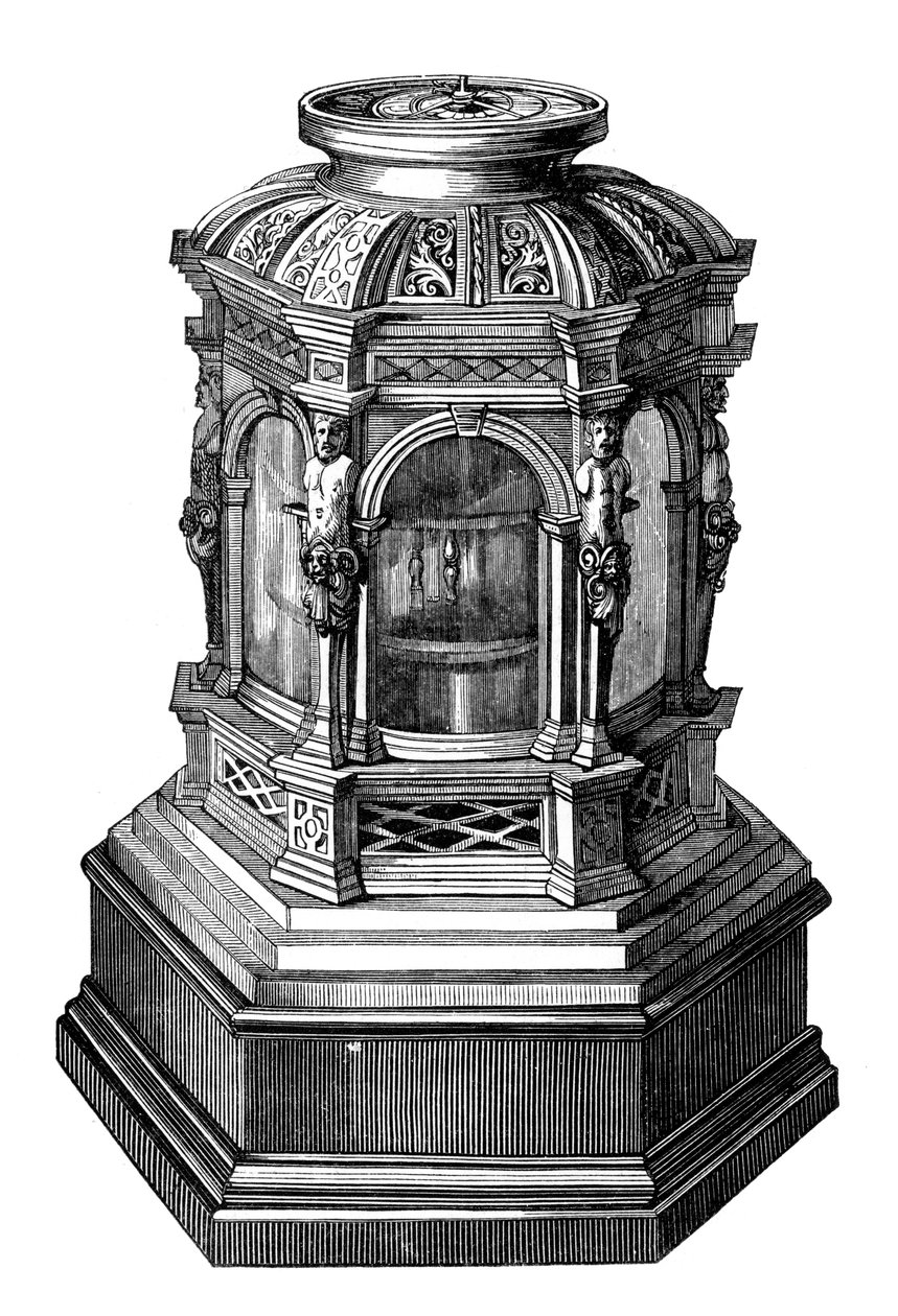Hordozható óra, 14-16. század, 1870 alkotó: Unbekannt