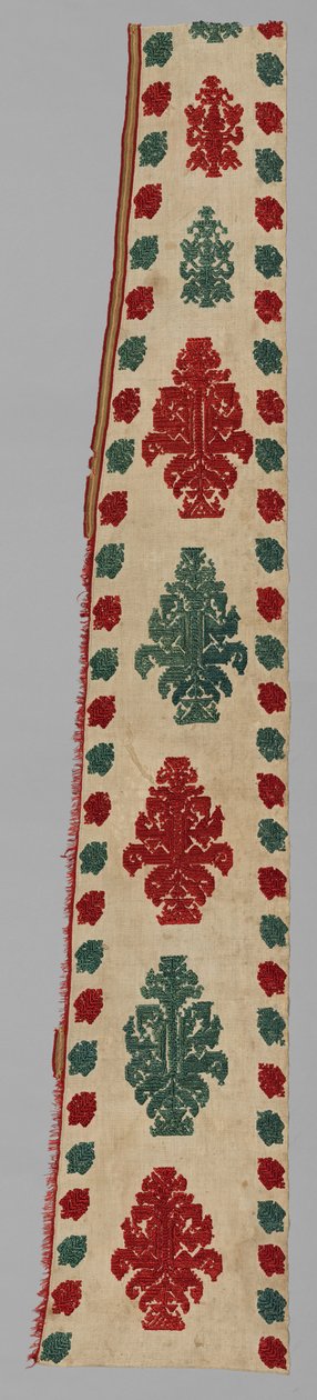 Egy ágysátor része, 1700-as évek. alkotó: Unbekannt