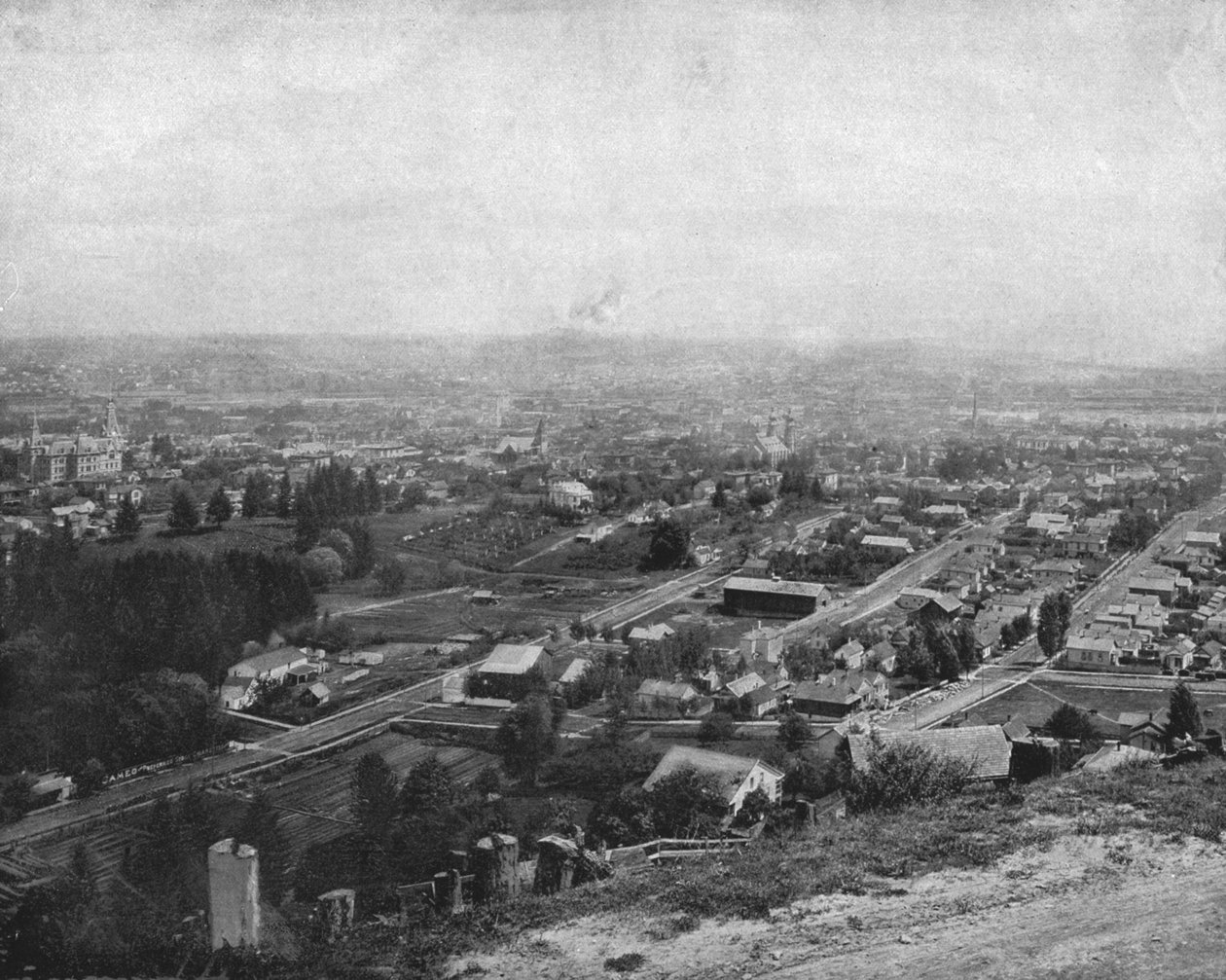 Portland, Oregon, USA, 1900. alkotó: Unbekannt