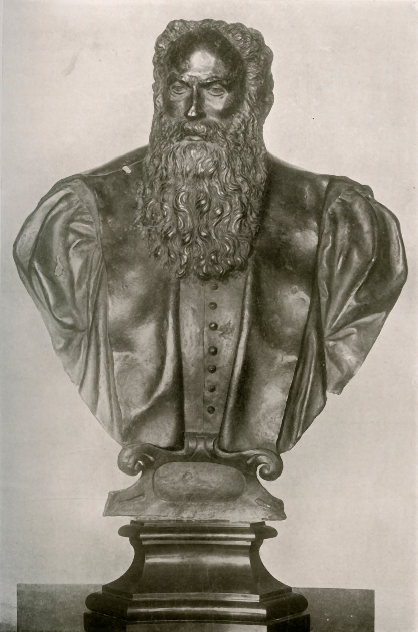 Aretino portré mellszobra PAB Widener úr gyűjteményében, Philadelphia, 1908. alkotó: Unbekannt