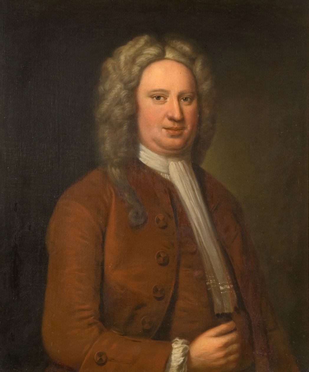 Egy ismeretlen férfi portréja, valószínűleg Clobery Holte, 1720-1740. alkotó: Unbekannt