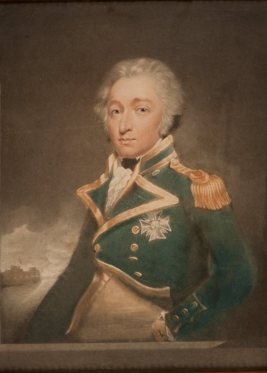Sir William Sidney Smith admirális portréja 1764-1840. alkotó: Unbekannt