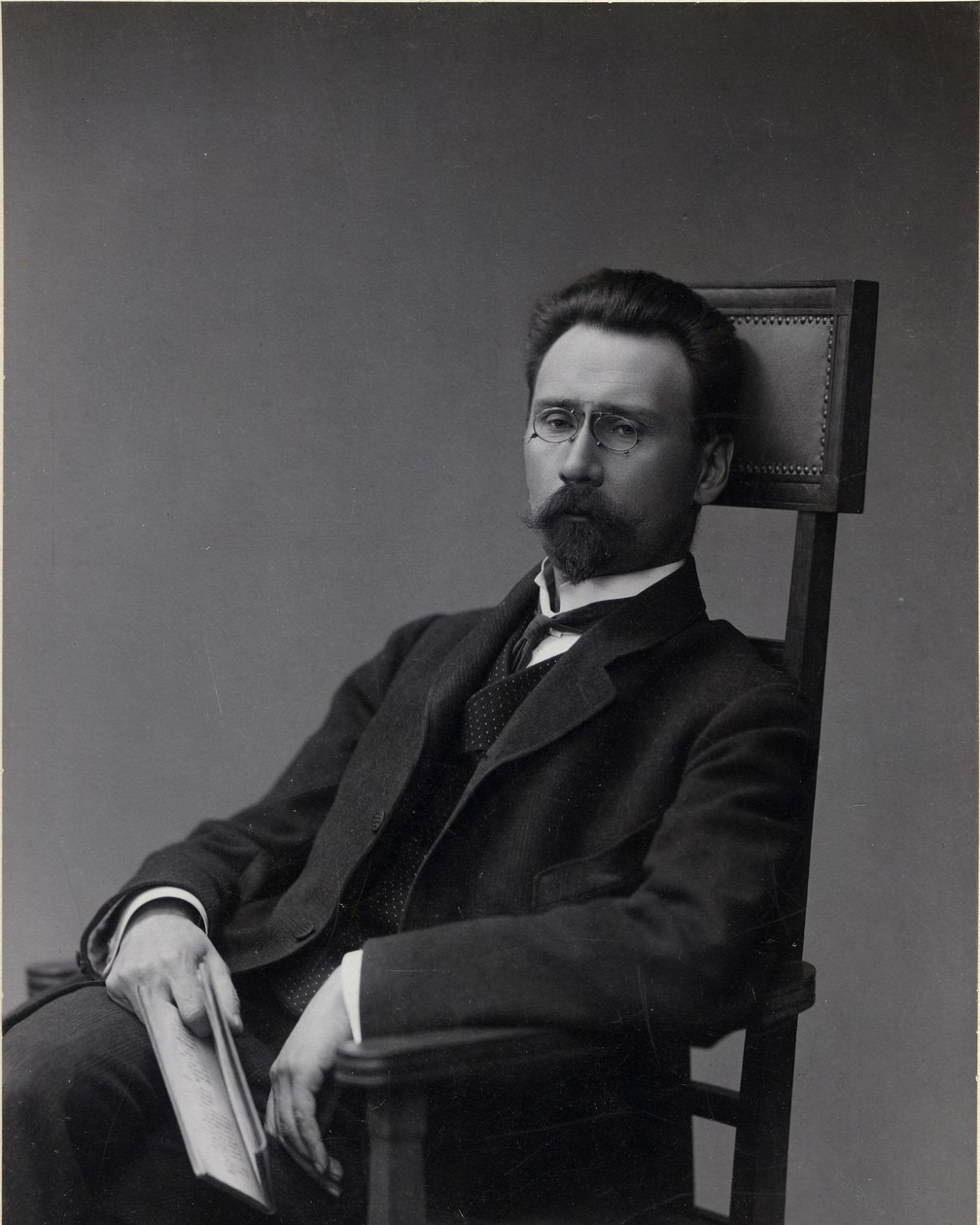 Alekszej Alekszandrovics Bahrusin portréja 1865-1929, 1900-as évek alkotó: Unbekannt