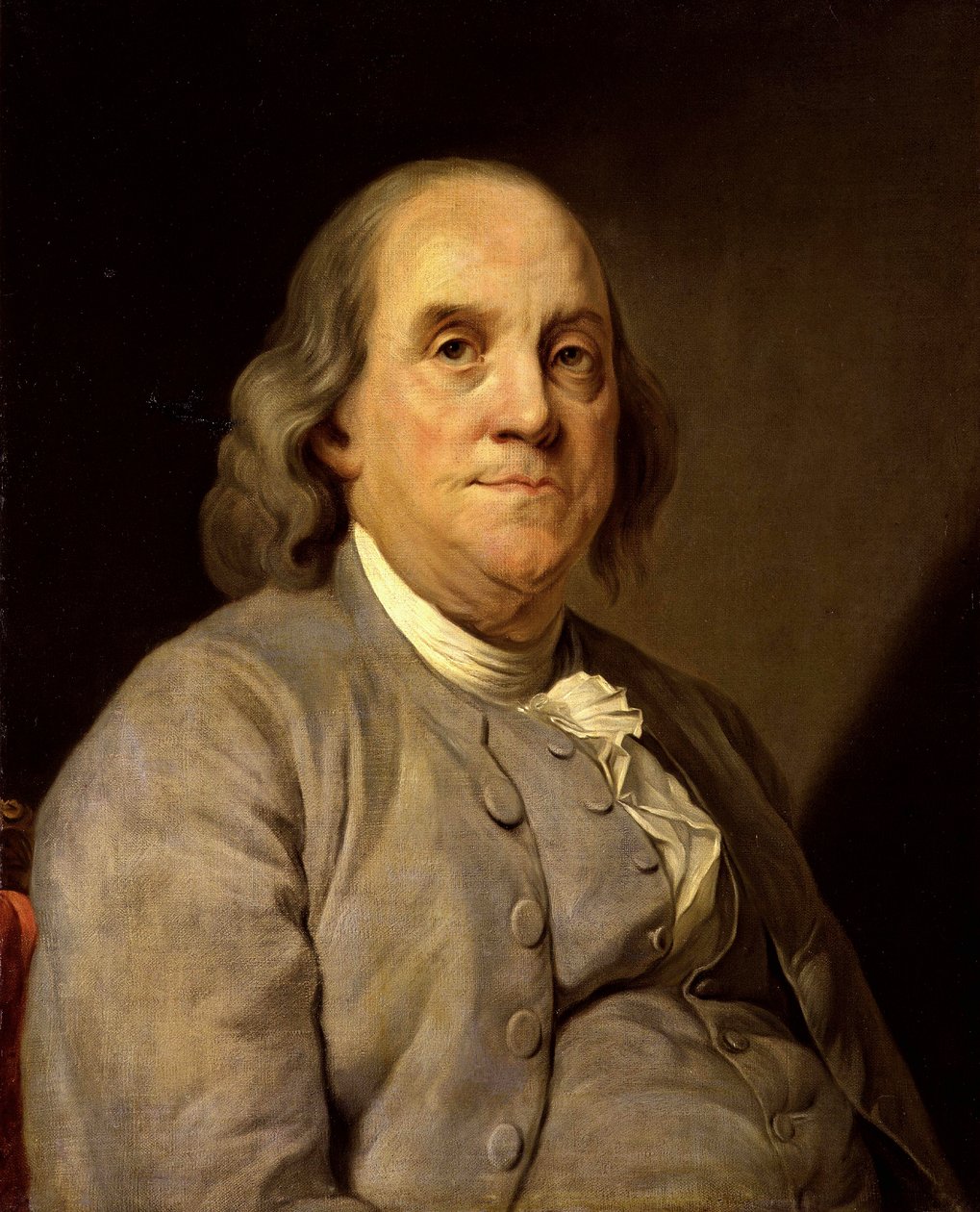 Benjamin Franklin portréja alkotó: Unbekannt