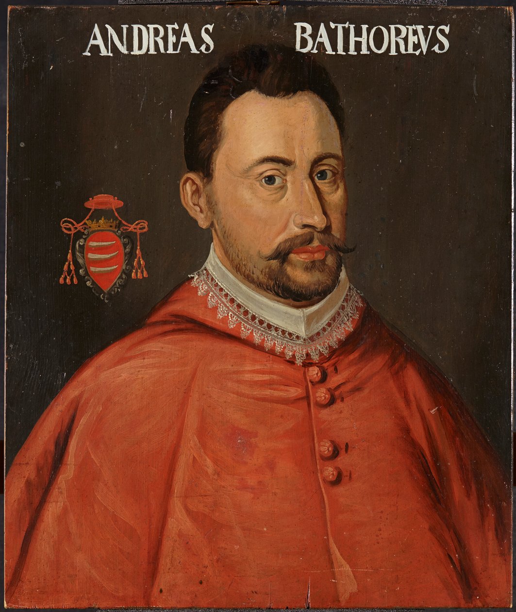 Portrait of Cardinal Andrew Báthory 1563-1599, ca 1690. alkotó: Unbekannt