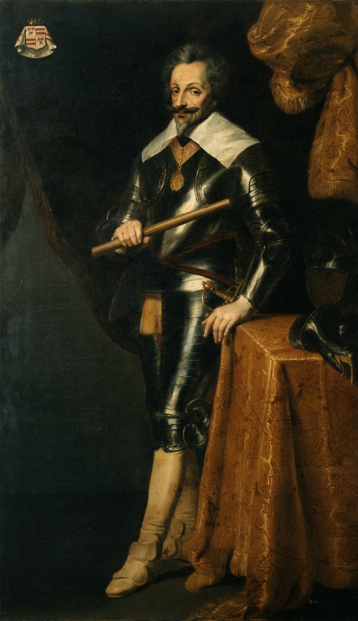 III. Croÿ Károly portréja 1560-1612, 1600-as évek. alkotó: Unbekannt