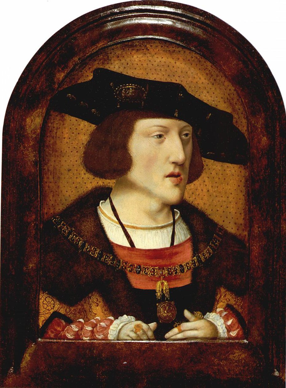 V. Károly spanyol portréja 1500-1558, c. 1520 alkotó: Unbekannt
