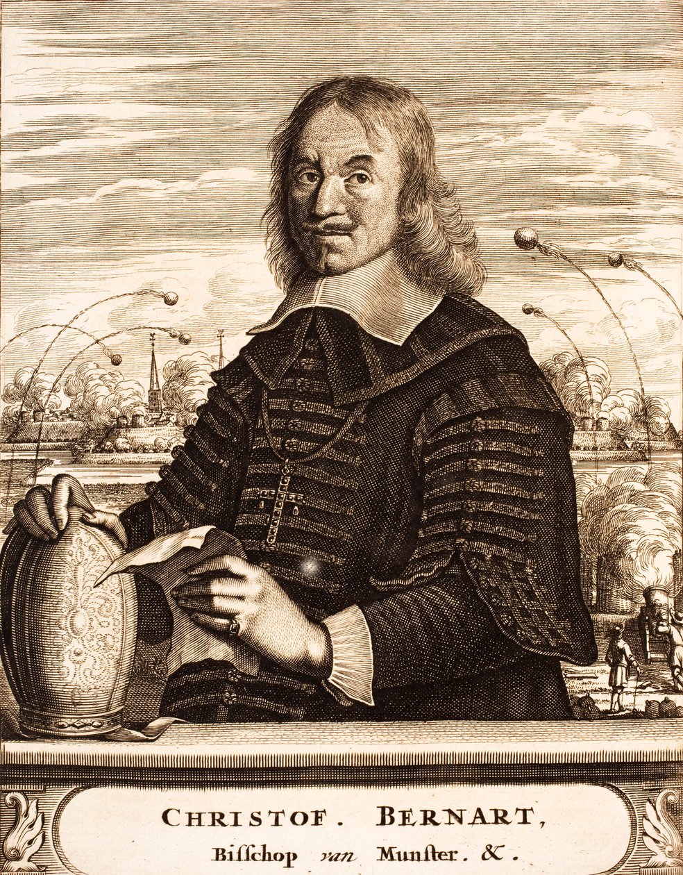 Christoph Bernhard Freiherr von Galen portréja 1606-1678, 1675. alkotó: Unbekannt