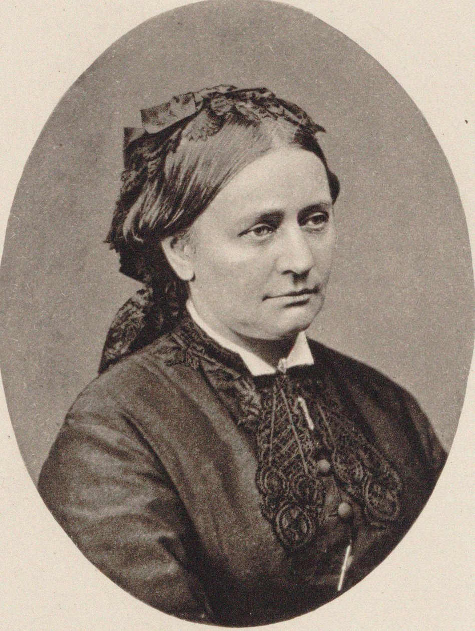 Clara Schumann portréja 1819-1896, 1870. alkotó: Unbekannt