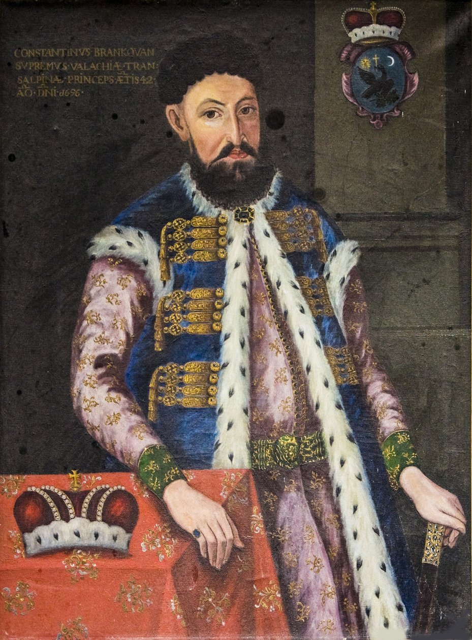 Constantin Brâncoveanu portréja 1654-1714, Wallachia hercege, 1696 alkotó: Unbekannt