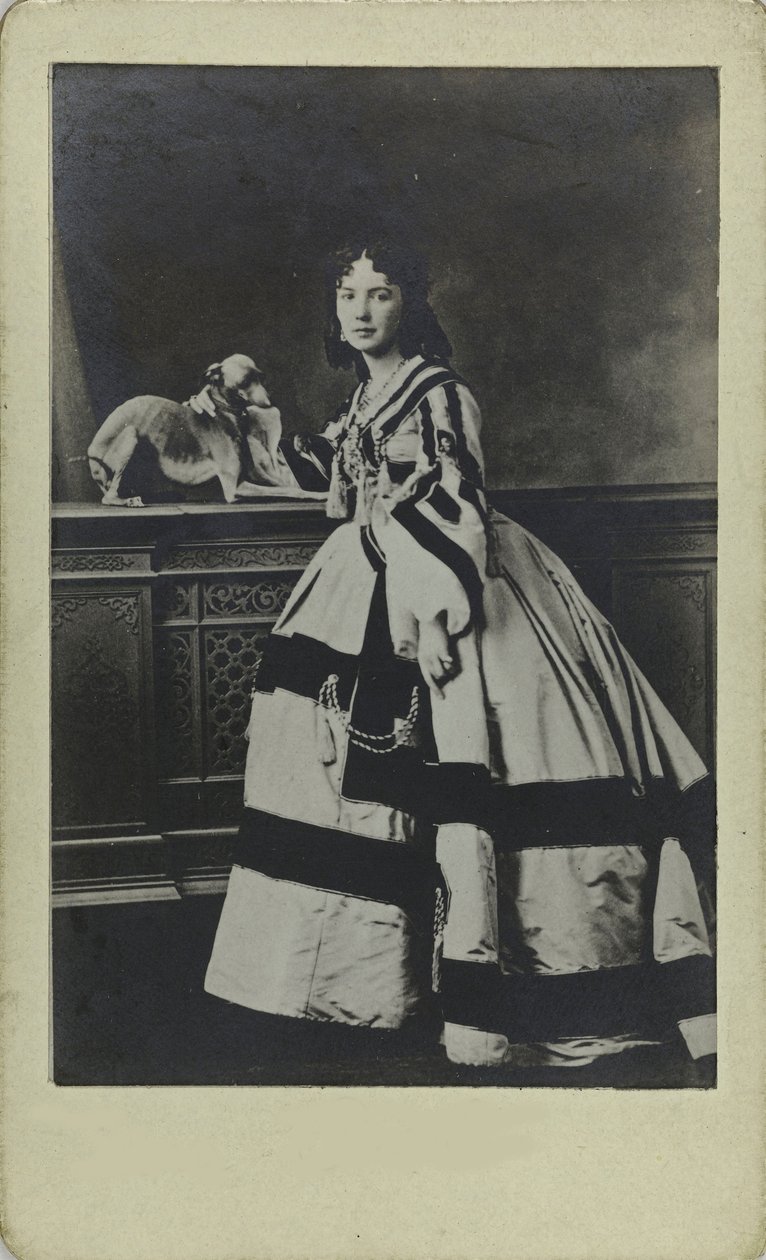 Cora Pearl portréja 1836-1886, kb. 1865. alkotó: Unbekannt