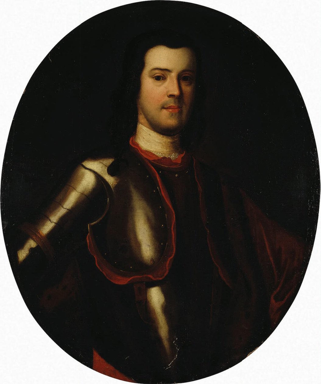 Anton Manuilovich Devier gróf portréja 1682-1745, XVIII. század eleje. alkotó: Unbekannt