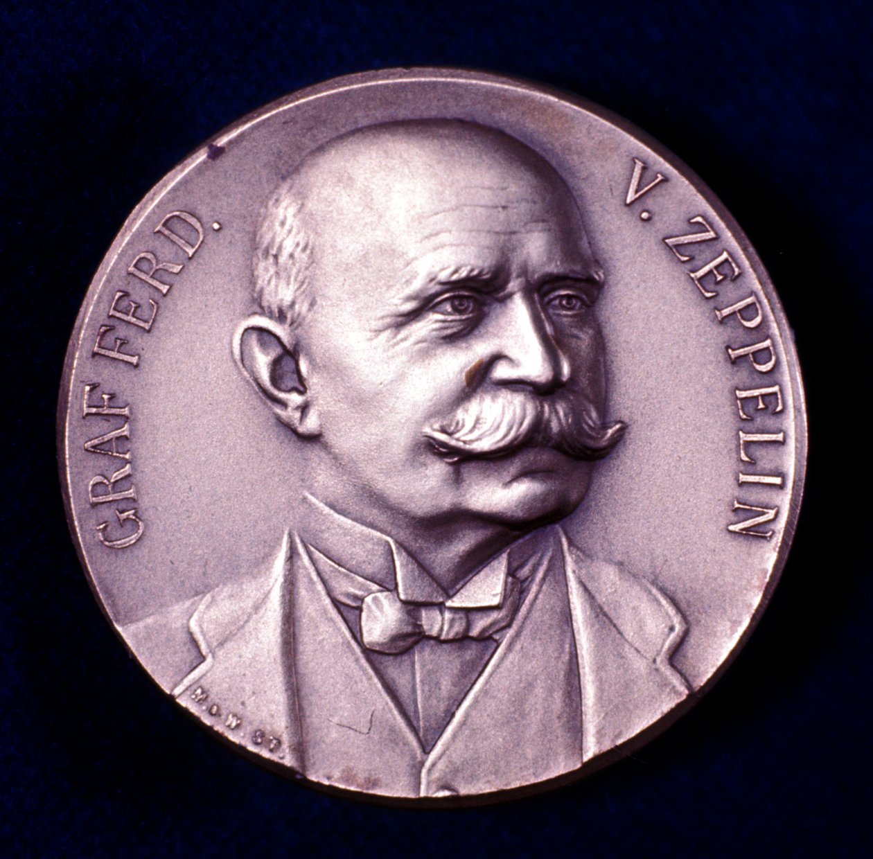 Ferdinand von Zeppelin gróf portréja alkotó: Unbekannt