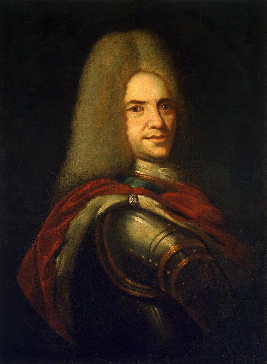 Grigorij Fjodorovics Dolgorukij gróf portréja 1656-1723, XVIII. század eleje. alkotó: Unbekannt