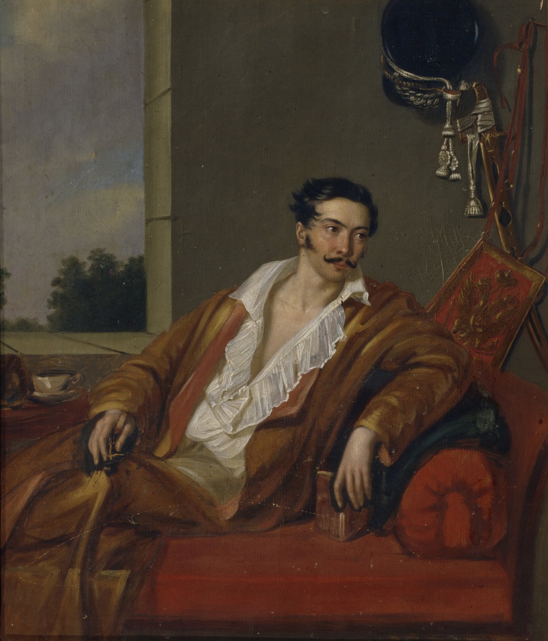Vaszilij Fjodorovics Gagarin gróf portréja, c. 1810 alkotó: Unbekannt