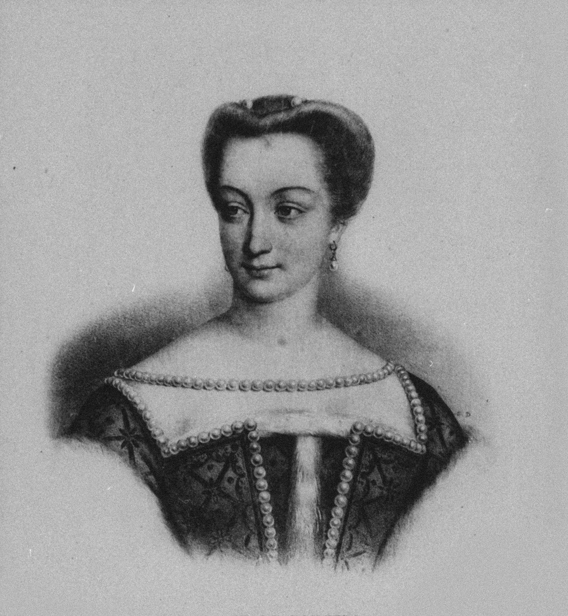 Poitiers Diana portréja 1499-1566 alkotó: Unbekannt