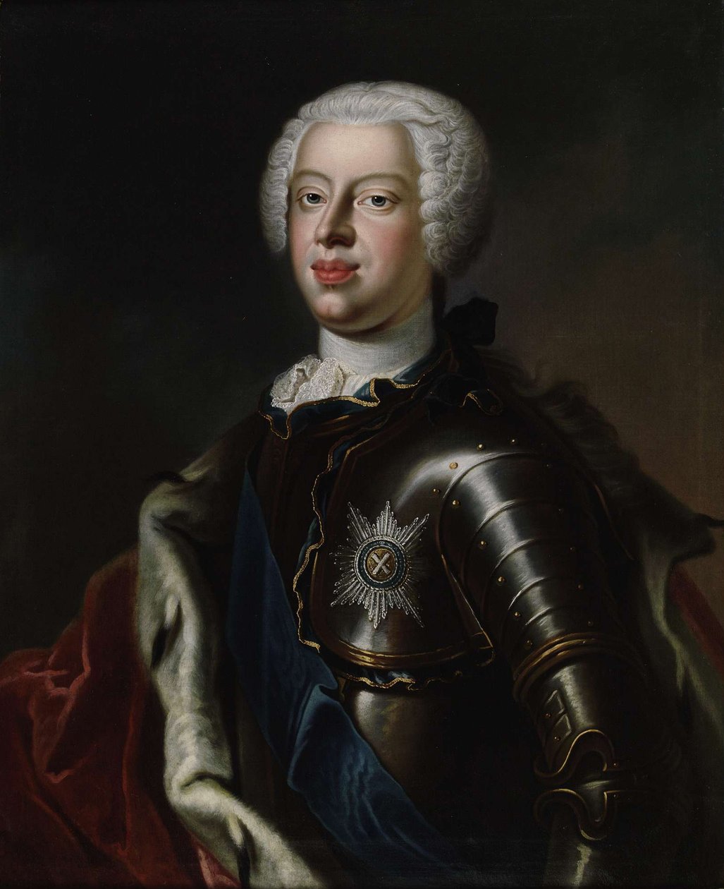 Anthony Ulrich brunswicki herceg portréja 1714-1774, c. 1740 alkotó: Unbekannt