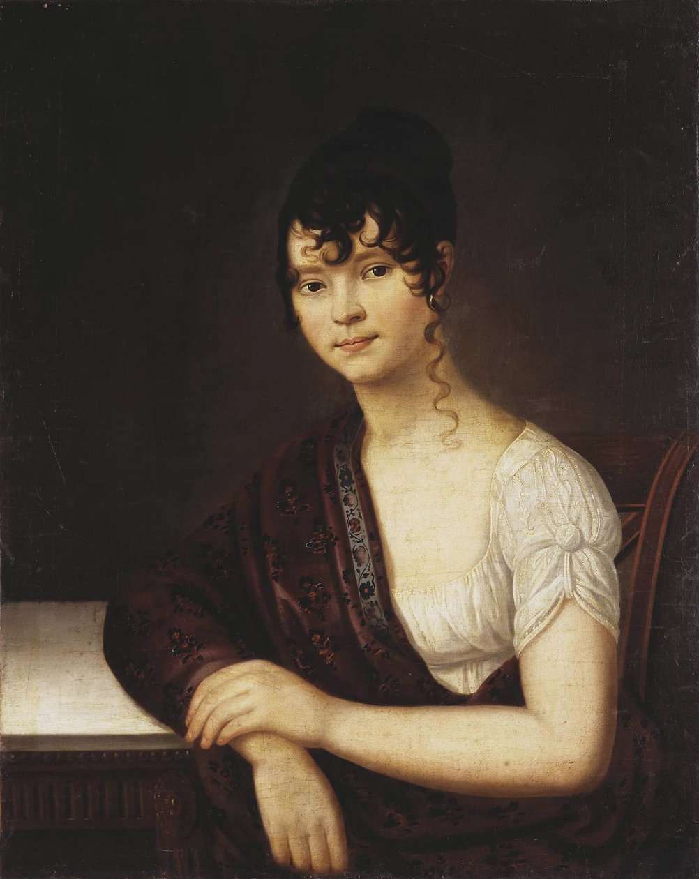 Elizaveta Ivanovna Ogarjova portréja 1784-1815, 1800-as évek alkotó: Unbekannt