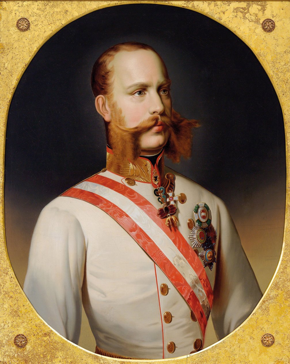 I. Ferenc József osztrák császár portréja, Kr. u. 1870. alkotó: Unbekannt