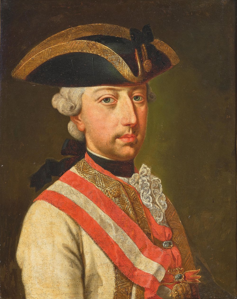 József császár portréja 1741-1790, c. 1780. alkotó: Unbekannt