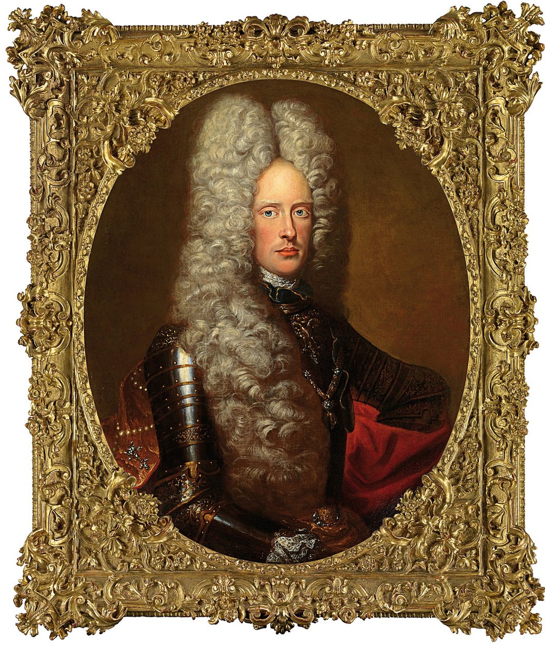 I. József császár portréja 1678-1711, 18. század eleje alkotó: Unbekannt