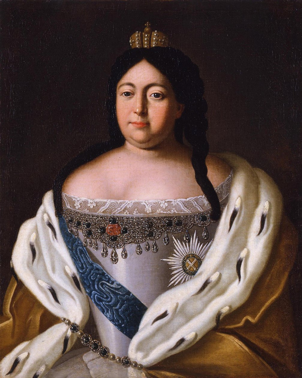 Anna Joannovna császárné portréja 1693-1740, 18. század alkotó: Unbekannt