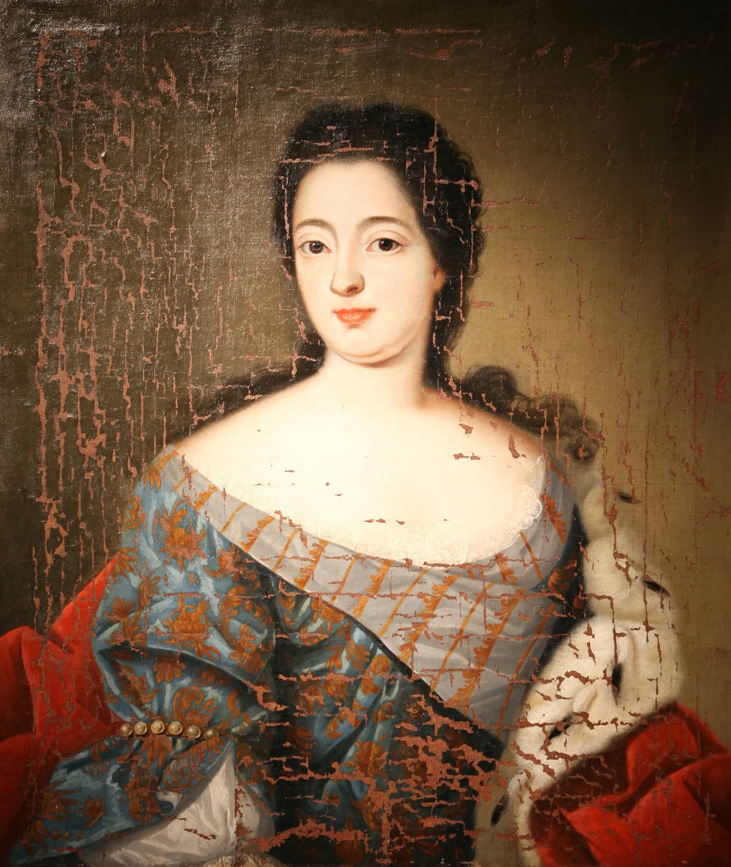 I. Katalin császárné portréja 1684-1727, 18. század eleje. alkotó: Unbekannt