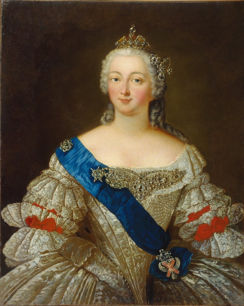 Petrovna Erzsébet császárné portréja 1709-1762, 1740-es évek alkotó: Unbekannt