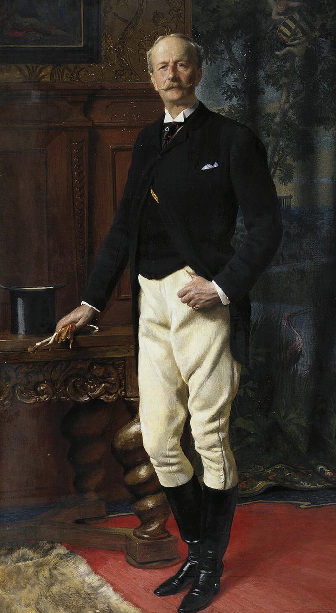 I. Ernst, Szász-Altenburg hercegének portréja 1826-1908, 1893 alkotó: Unbekannt