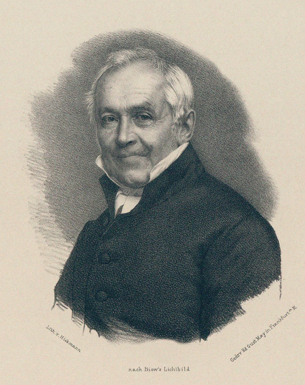 Ernst Moritz Arndt portréja 1769-1860. alkotó: Unbekannt