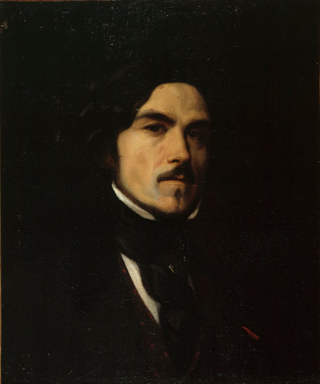Eugène Delacroix portréja 1798-1863, c. 1840 alkotó: Unbekannt