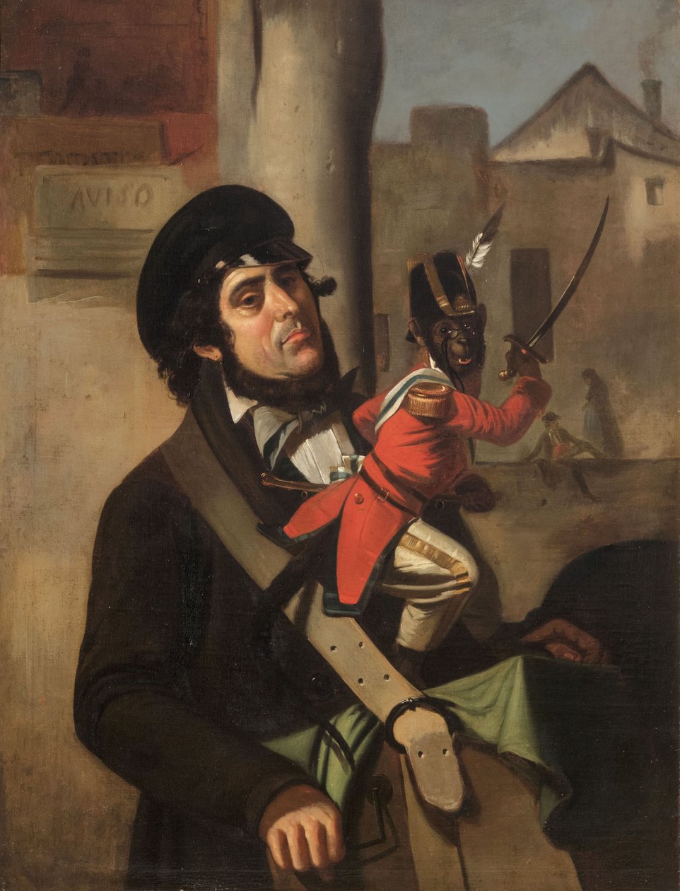 Federico Confalonieri portréja 1785-1846, 19. század első negyede. alkotó: Unbekannt