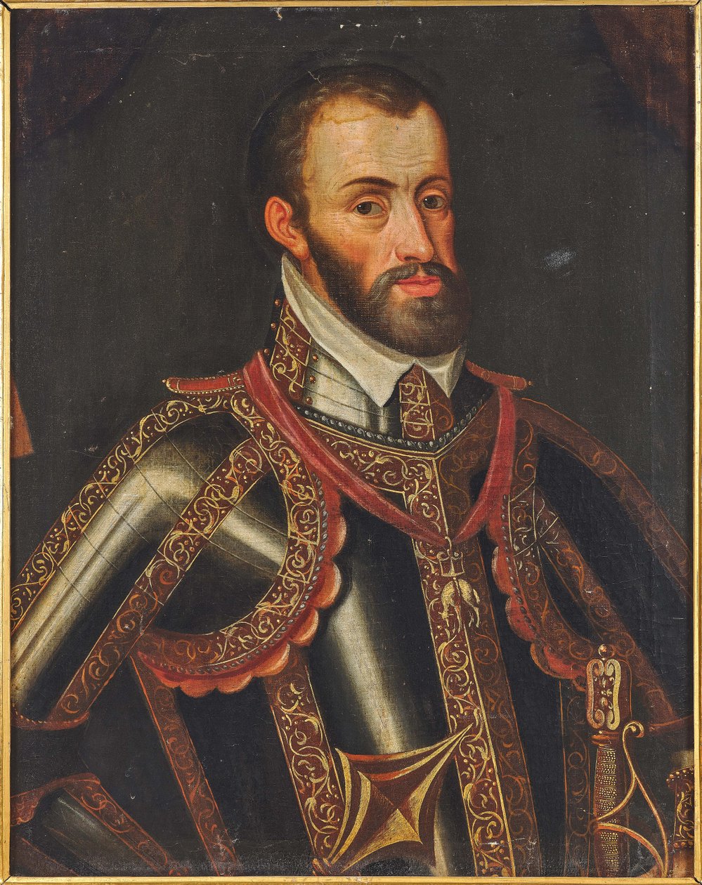 II. Ferdinánd 1529-1595, osztrák főherceg portréja. alkotó: Unbekannt