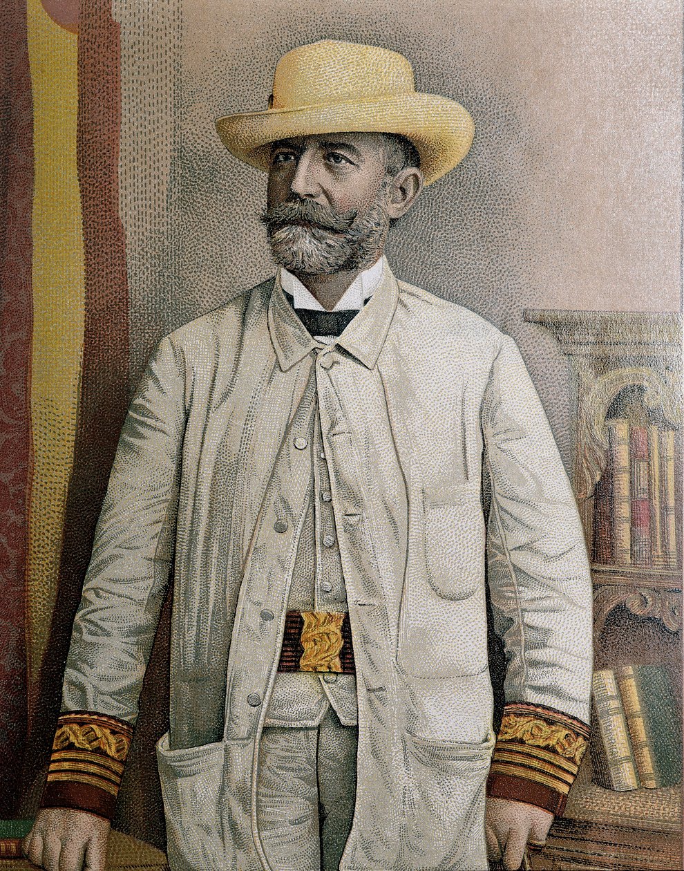 Fidel Alonso Santocildes (1844-1895) portréja, illusztráció alkotó: Unbekannt