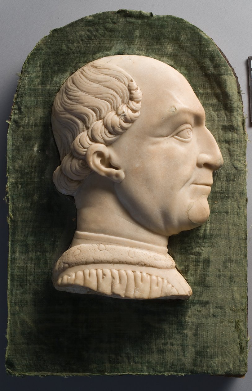 Francesco Sforza és Frame portréja, 1450-1499. alkotó: Unbekannt