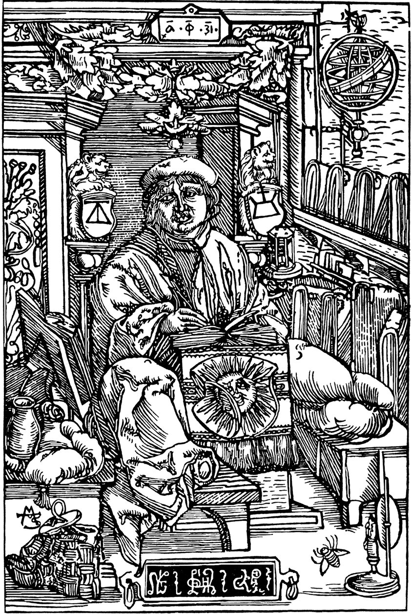 Francysk Skaryna portréja 1486-1541, 1517 alkotó: Unbekannt