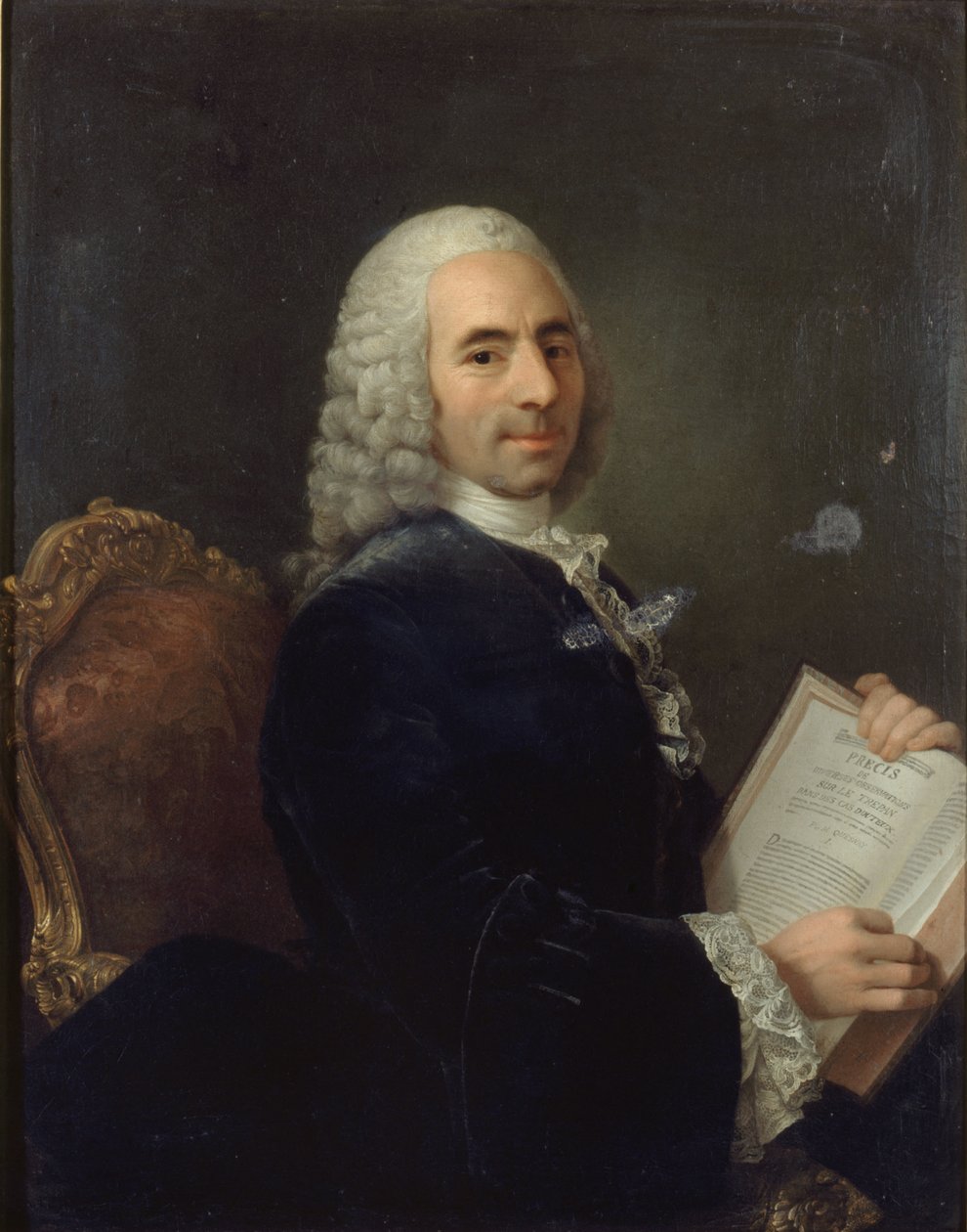Francois Quesnay portréja 1694-1774, 1743. alkotó: Unbekannt