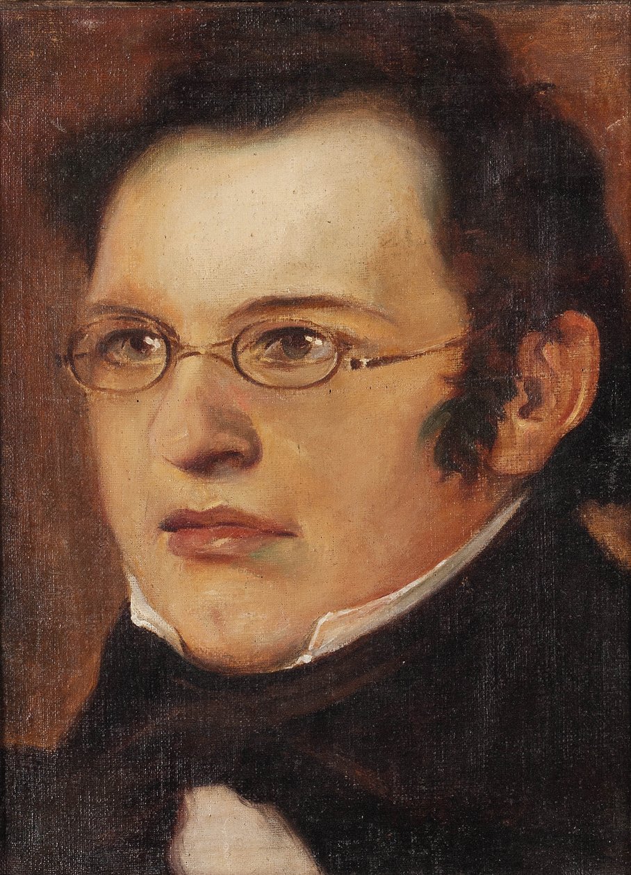 Franz Schubert portréja 1797-1828, XIX. század első negyede. alkotó: Unbekannt