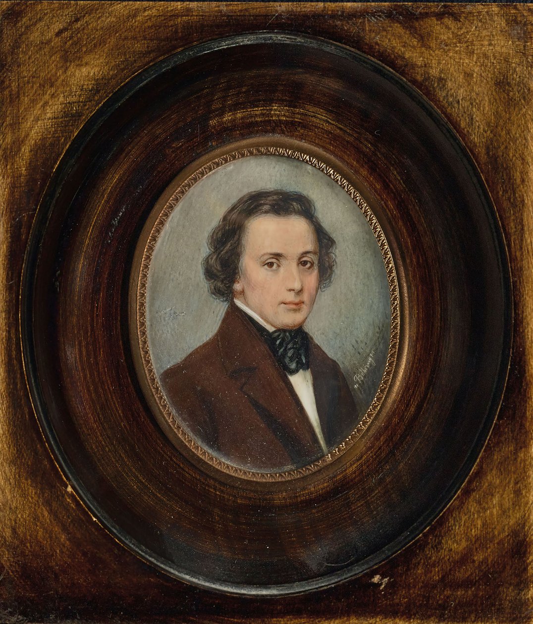 Frederic Chopin portréja 1810-1849. alkotó: Unbekannt