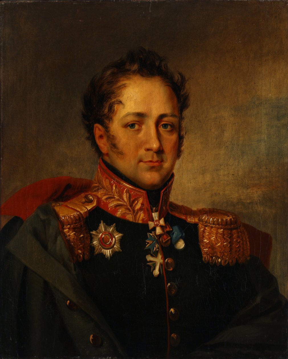 Alekszandr Alekszandrovics Pisarev tábornok portréja 1780-1848, XIX. század első negyede. alkotó: Unbekannt