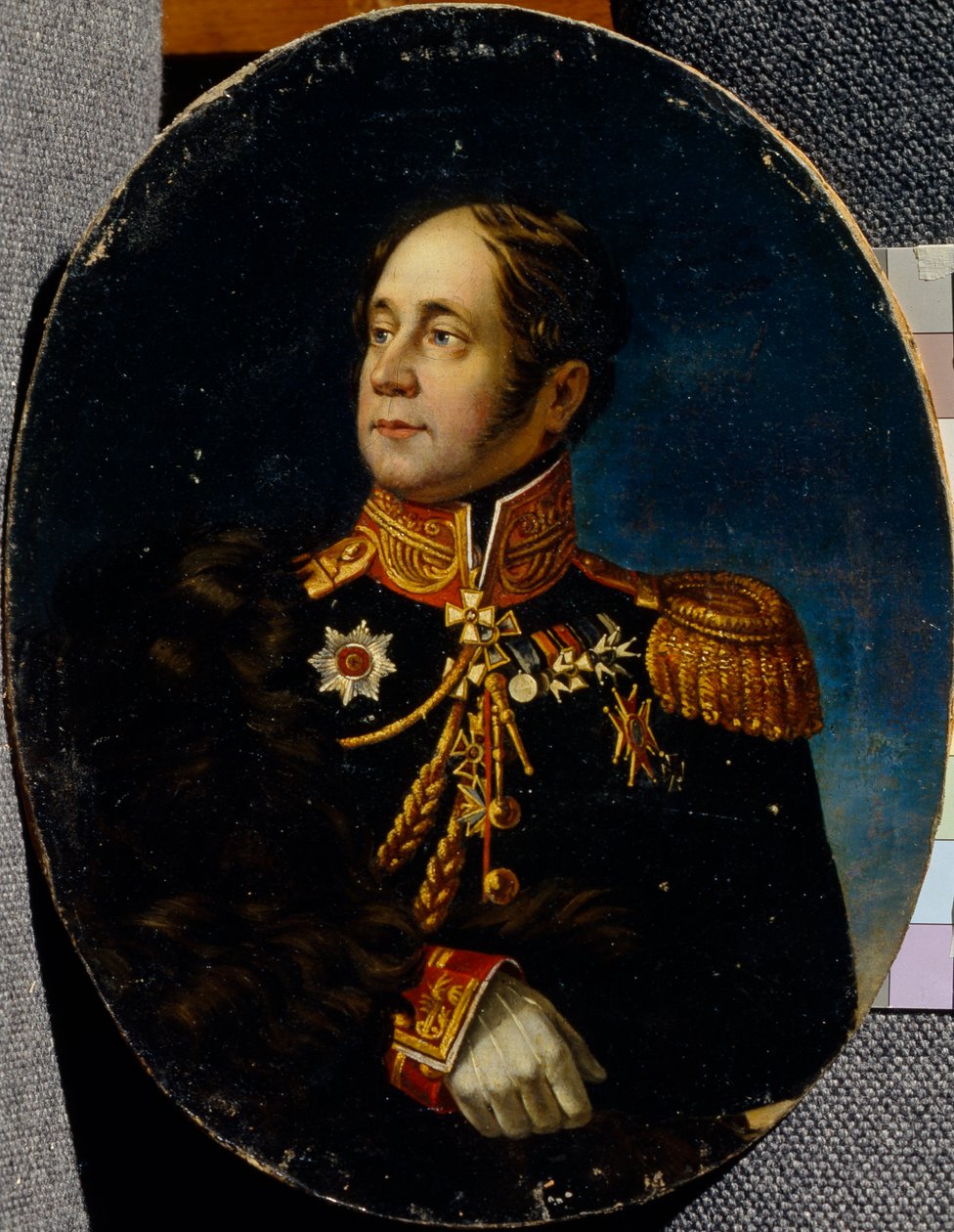 Nyikolaj Martemjanovics Szipjagin tábornok portréja 1785-1828 alkotó: Unbekannt