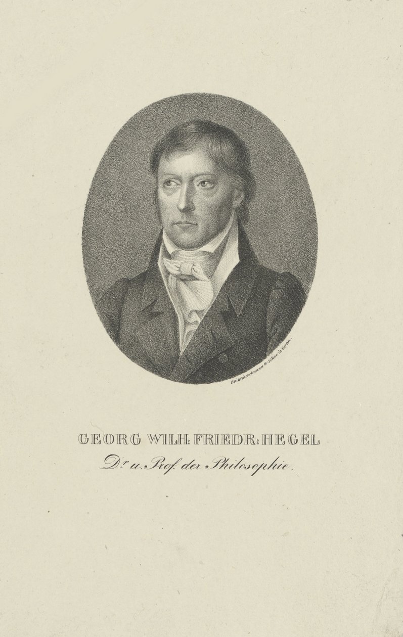 Georg Wilhelm Friedrich Hegel portréja 1770-1831. alkotó: Unbekannt