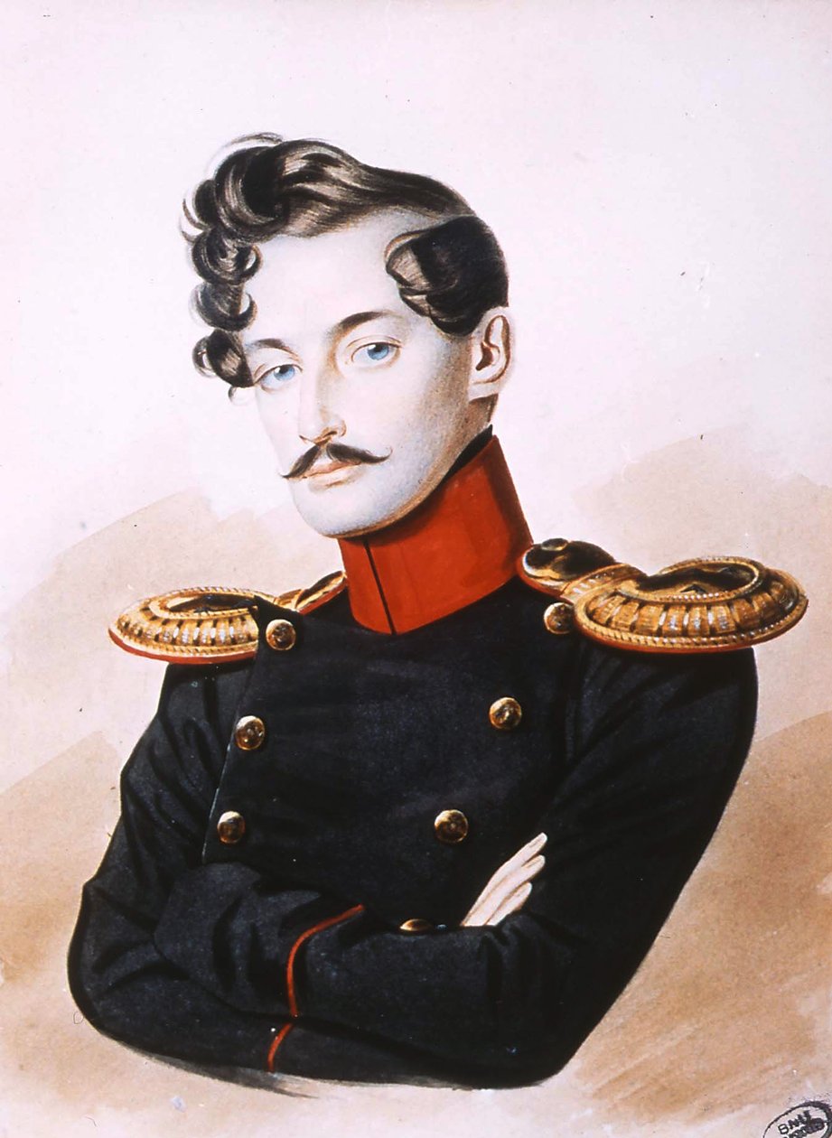 Georges-Charles de Heeckeren dAnthès portréja 1812-1895, 1830-as évek alkotó: Unbekannt