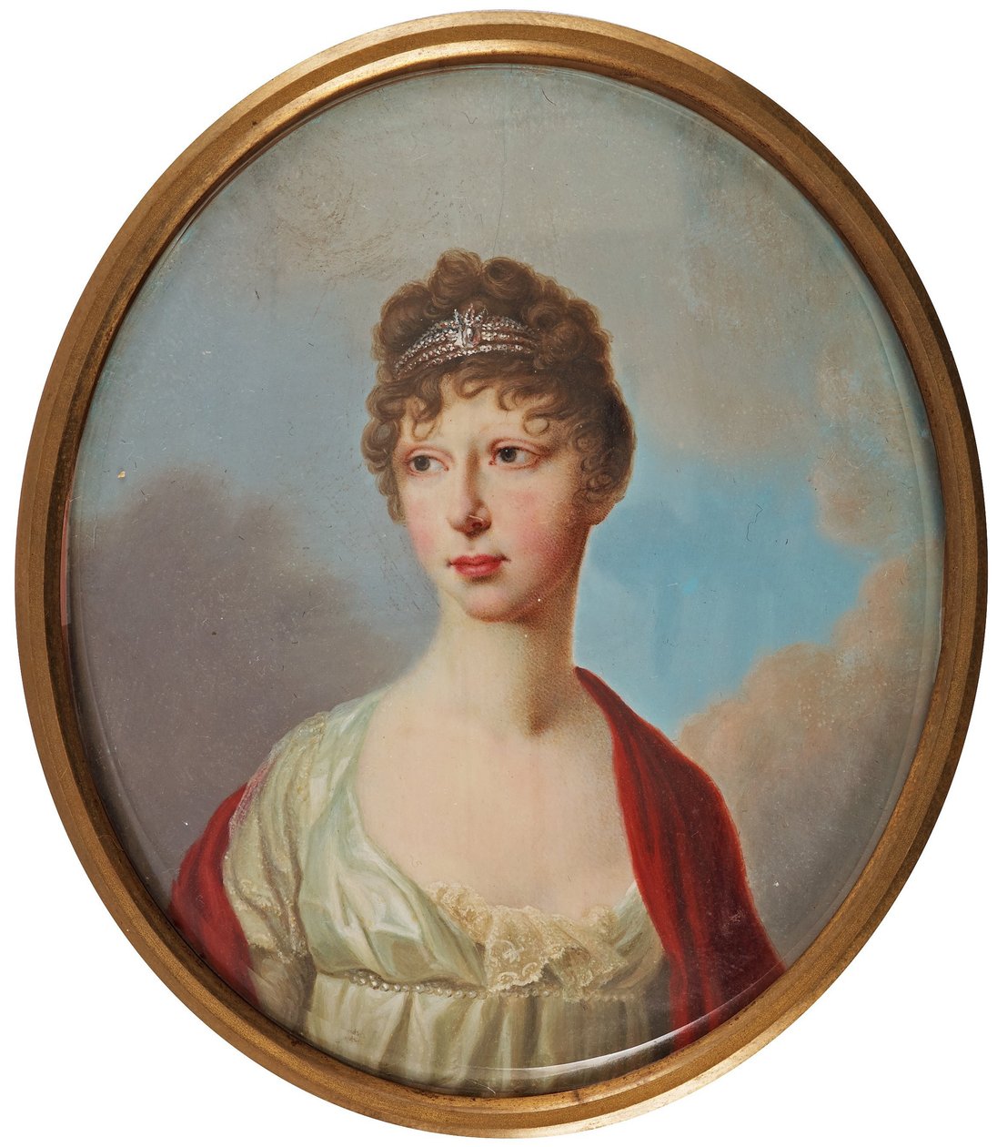Mária Pavlovna orosz nagyhercegnő portréja, 17861859, 1800-as évek alkotó: Unbekannt