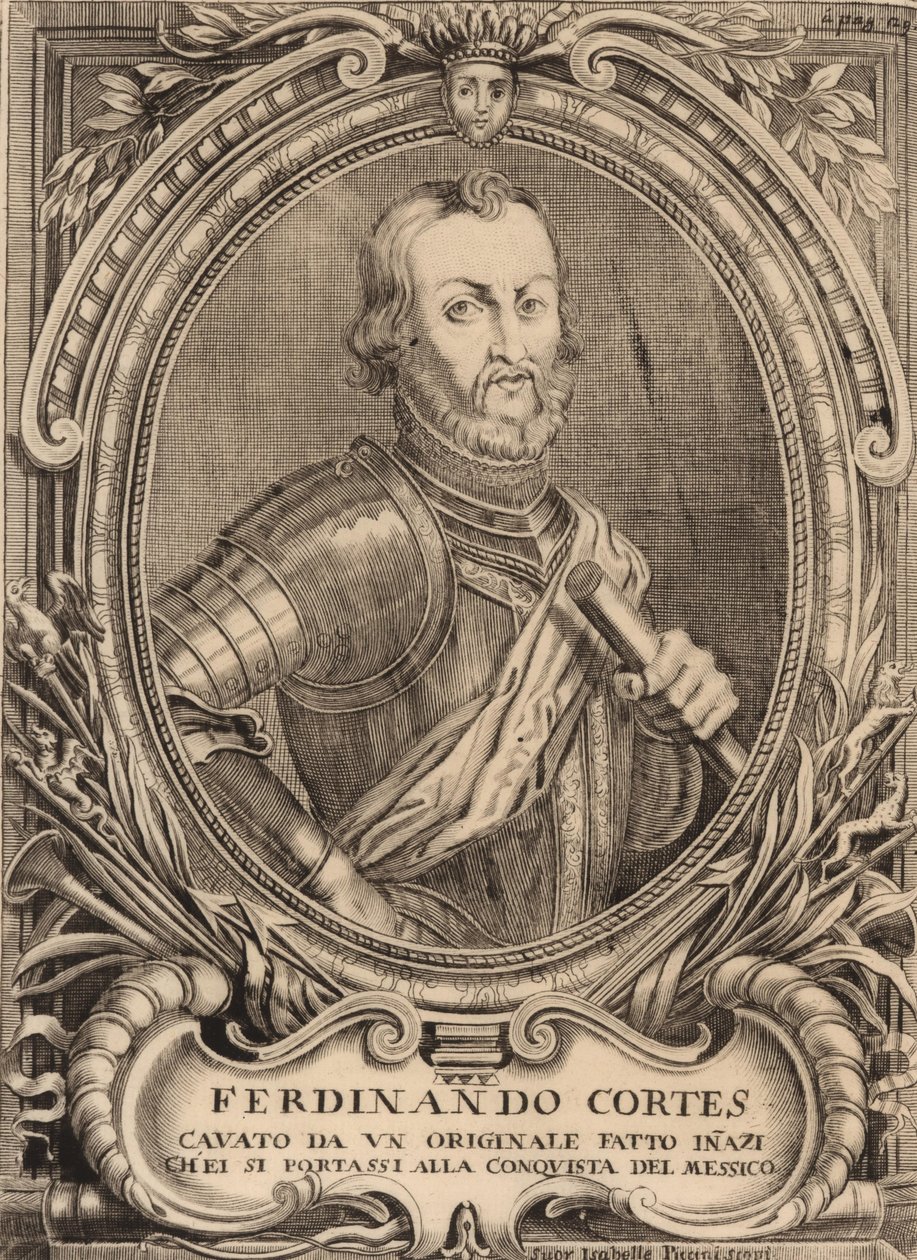 Hernan Cortes portréja 1485-1547. alkotó: Unbekannt